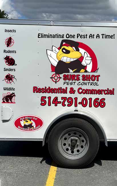 Sure Shot Pest Control technician